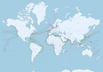 Submarine Cable Map