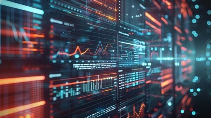 computer screens with trading charts