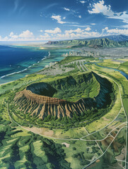 diamond head crater