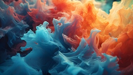 Obraz premium abstract colored clouds