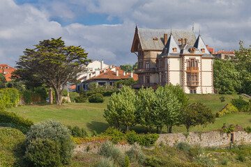 Fototapeta premium House of the Duke of Almodovar del Rio in Comillas