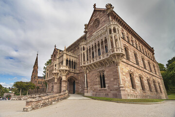 Fototapeta premium Sobrellano Palace in Comillas