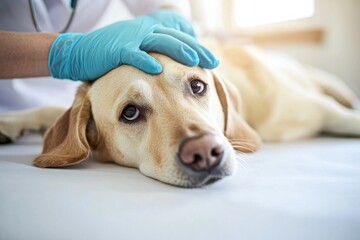 The veterinarian is dedicated to providing compassionate and professional care for dogs, ensuring their health and wellbeing through a range of animal health services tailored specifically for pets