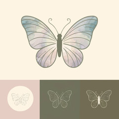 butterfly Victor Art Design 