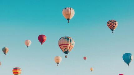 Obraz premium Aerial Adventure by Balloon