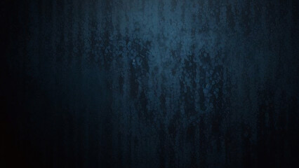Obraz premium Dark blue grunge plaster texture background, symbolizing depth and resilience in artistic abstraction