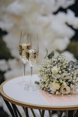 glass, table, wine, restaurant, champagne, wedding, drink