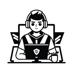 Silhouette impala animal full body black color, Stylish Gazelle Silhouette Premium Vector Art for Animal and Wildlife Themed Projects, Gazelle silhouette black antelope  Ghazal vector