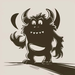 monster cartoons Art Design 