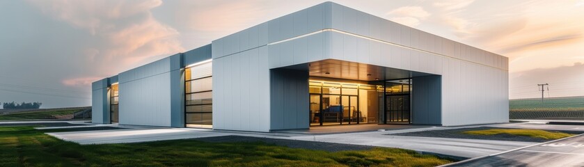 Obraz premium Modern Architecture Building Exterior