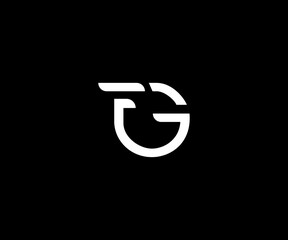 FG letter modern clean logo