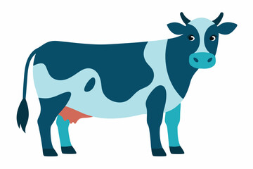 A cute Cow vector illustration