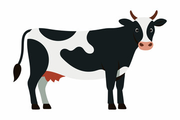 A cute Cow vector illustration