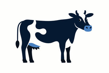 A cute Cow vector illustration
