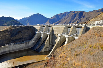 Benmore Dam Spillway, Otago, New Zealand