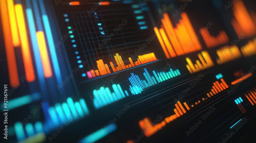 Poster tracking company progress in 2025: how our financial performance evolved over the past year with vis
