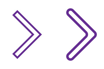 Obraz premium Arrow icon set. Arrow symbol. Arrow sign for your web design.