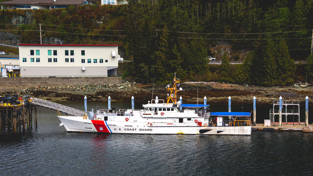 US Coast Guard vessel in Alaska