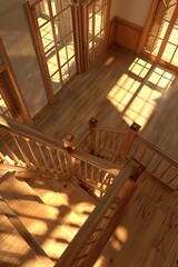 Wooden Staircase Interior Design