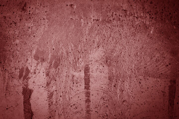 Red textured concrete wall background