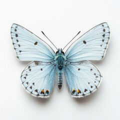 Holly Blue Butterfly with Powder Blue Wings: Delicate and Beautiful