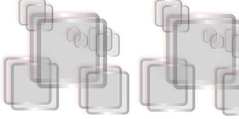 Black and White Squares Pattern with Drop Shadows - Abstract Grey Background, Cover or Presentation Template, 3d architecture pattern Design for banner, poster, cover, technology background. 