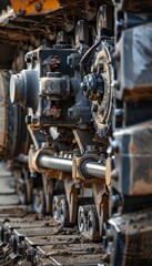 Heavy Duty Construction Vehicle Suspension System for Handling Heavy Loads and Tough Conditions