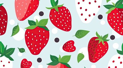 strawberry pattern