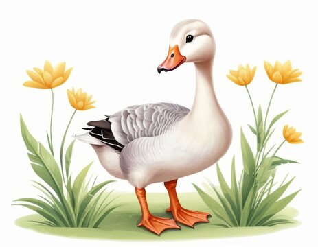 Goose clip art preview