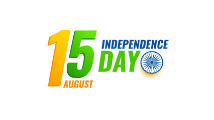 Happy Independence Day India celebration, poster and web banner, Digital background, Social Media Post, Indian flag background for independence day, Flares, Text, Logo, Sparkle Background  