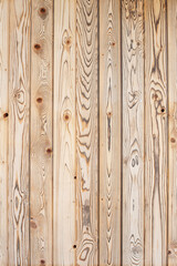 Fototapeta premium oak boards vertical background close-up. Natural wood texture.