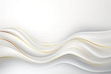 Obraz premium Elegant white and gold abstract background.