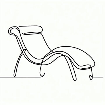 recommend clip art: chaise lounge silhouette 