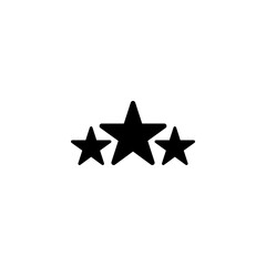 3 Star icon. Star icon. Star symbol