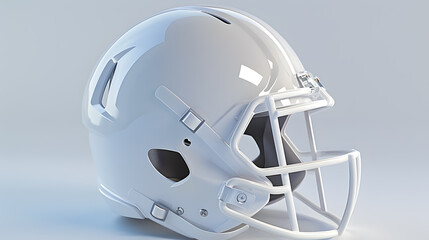 Fototapeta premium An American football helmet PNG.