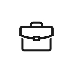 Briefcase icon. Business bag icon. Bag icon.