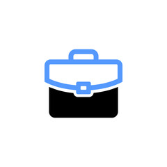 Briefcase icon. Business bag icon. Bag icon