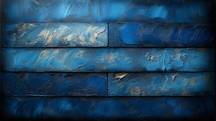 A blue and white striped background with a blue and white pattern