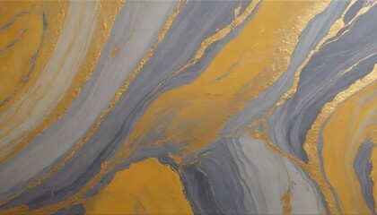 Oil on canvas,background from yellow, gold, and grey marble stone texture for design