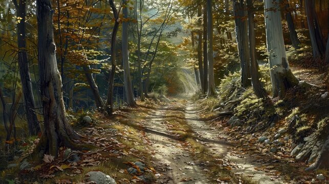 Ai persone anziane che praticano felici attivit&Atilde;&nbsp; fisica, passeggiando nel bosco 05