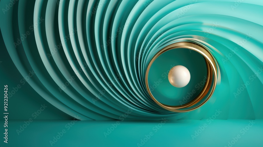 Poster a surreal abstract symbol representing the pursuit of knowledge and understanding, symbolizing the o