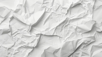 Obraz premium white pattern crumpled paper texture background