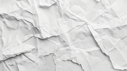 Obraz premium white pattern crumpled paper texture background