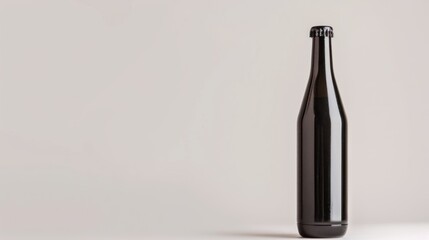 Black Bottle Mockup