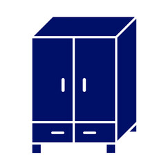 cupboard icon vector simple design illustration