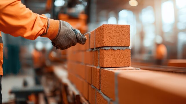 Autonomous bricklaying machines, AI precision, high-rise construction