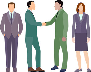 business people handshake
