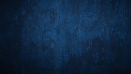 Obraz premium A blue grunge background with a faded surface. Ideal for design projects