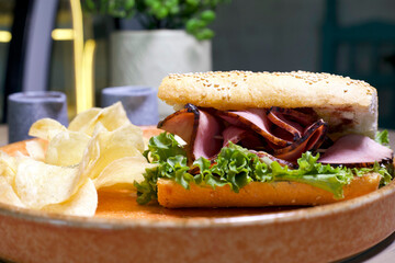 Emparedado de roastbeef 