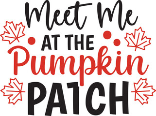 Meet Me at the Pumpkin Patch